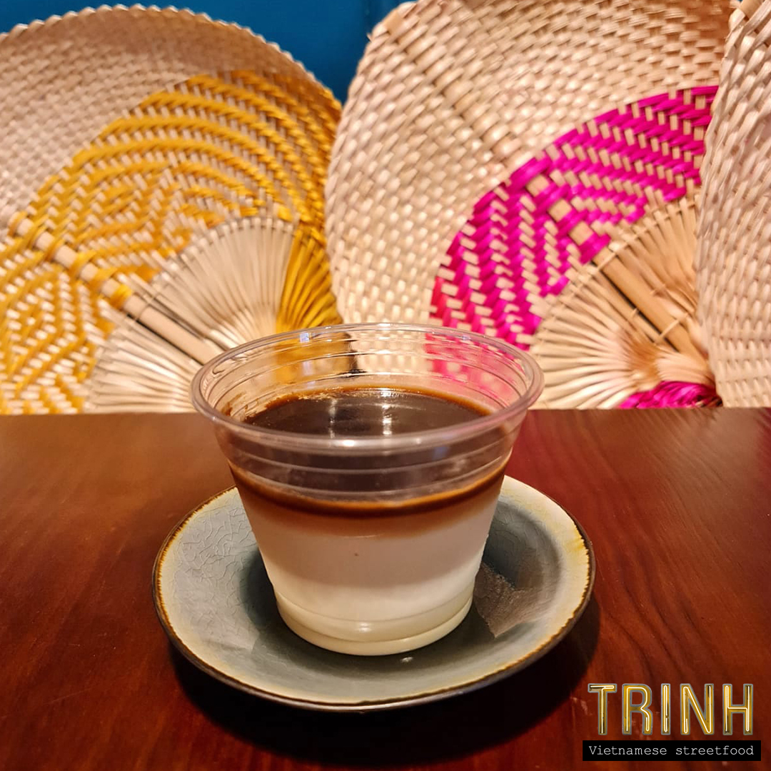700 Vietnamese koffie panna cotta